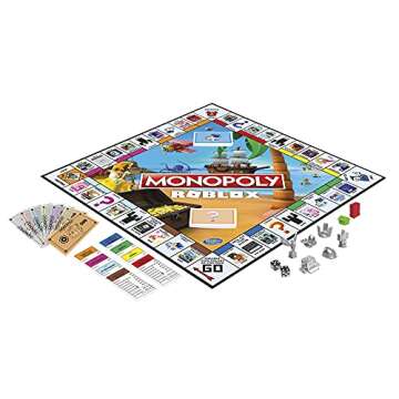 Monopoly: Roblox 2022 Edition Board Game for All Ages