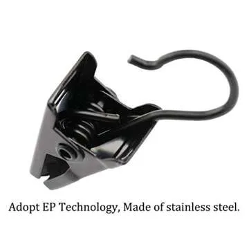 JANYUN Heavy-Duty Hook Clip Set for Home & Crafts