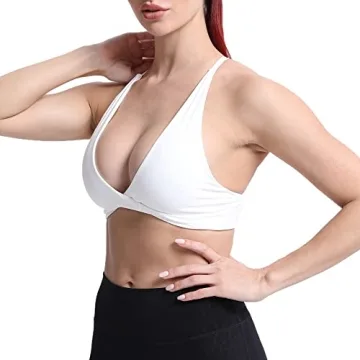 Aoxjox Sienna Twist Sports Bra for Stylish Comfort