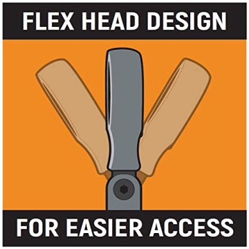 GEARWRENCH 12 Piece Flex Head Ratcheting Wrench Set