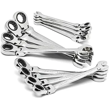 GEARWRENCH 12 Piece Flex Head Ratcheting Wrench Set