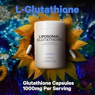 Codeage Liposomal Glutathione 1000 mg for Optimal Health