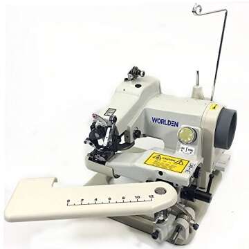 WD-500 Portable Blind Stitch Hemming Machines Alterations Hem Pants - Dressmaker Sewing Machine Desk Blindstitch Hemmer