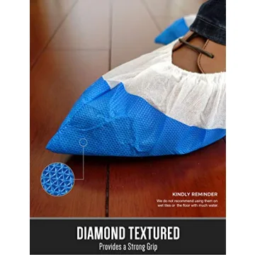 Disposable Non Slip Boot & Shoe Covers - 50 Pack