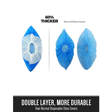 Disposable Non Slip Boot & Shoe Covers - 50 Pack