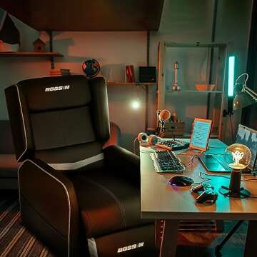 BOSSIN Gaming Recliner Chair for Adults - Comfortable & Stylish