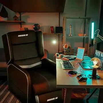 BOSSIN Gaming Recliner Chair for Adults - Comfortable & Stylish