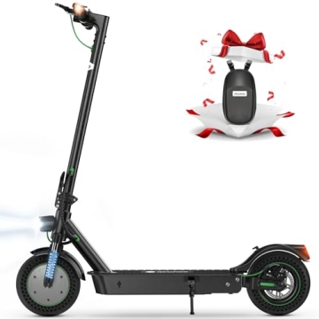 isinwheel S9 Max Electric Scooter 22 Miles Long Range and 21 MPH Portable Folding Commuting Scooter ...