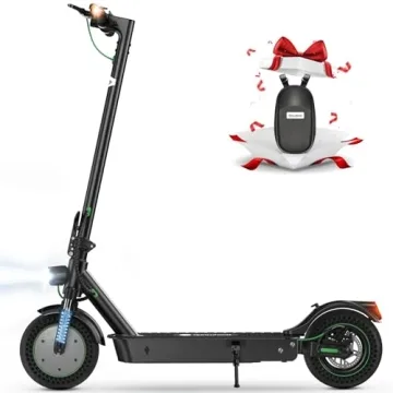 isinwheel S9 Max Electric Scooter 22 Miles Long Range and 21 MPH Portable Folding Commuting Scooter ...