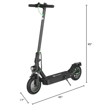 isinwheel S9MAX Electric Scooter 22 Miles Range 21 MPH