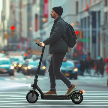 isinwheel S9MAX Electric Scooter 22 Miles Range 21 MPH