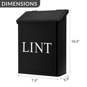 Calindiana Magnetic Lint Bin - Modern Farmhouse Laundry Solution