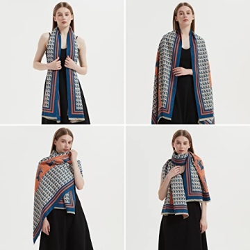 LIFWARM Scarfs for Women Shawls and Wraps for Evening Dresses Pashmina Scarves Blanket Cardigan Cape