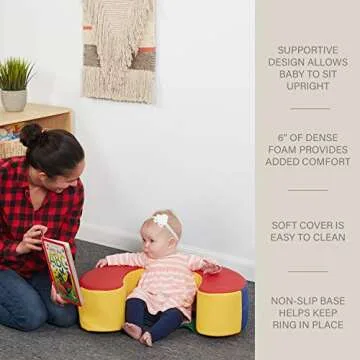 SoftScape Sit and Support Ring for Infants - Durable & Safe