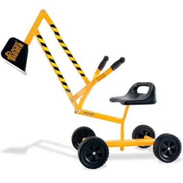 Stargo Kids Excavator Toy - Durable Sand Digger for Fun