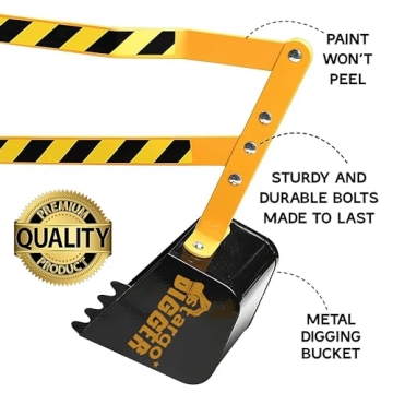 Stargo Kids Excavator Toy - Durable Sand Digger for Fun