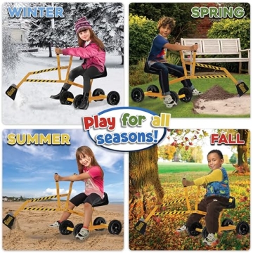 Stargo Kids Excavator Toy - Durable Sand Digger for Fun