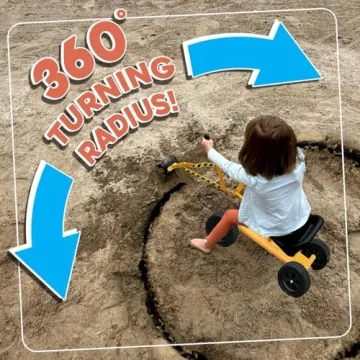 Stargo Kids Excavator Toy - Durable Sand Digger for Fun