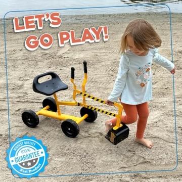 Stargo Kids Excavator Toy - Durable Sand Digger for Fun