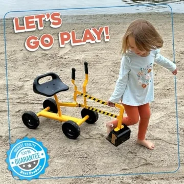 Stargo Kids Excavator Toy - Durable Sand Digger for Fun