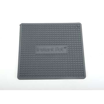 Instant Pot Electric Pressure Cooker Official Starter Accessories Set - Pair of Mini Mitts, Heat Resistant Mat/ Pot Holder, & Suction Sealing Lid