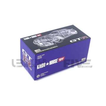 True Scale Miniatures Model Car Compatible with Nissan Skyline GT-R (R33) Kaido Works V2 Blue Limited Edition 1/64 Diecast Model Car Kaido House KHMG089