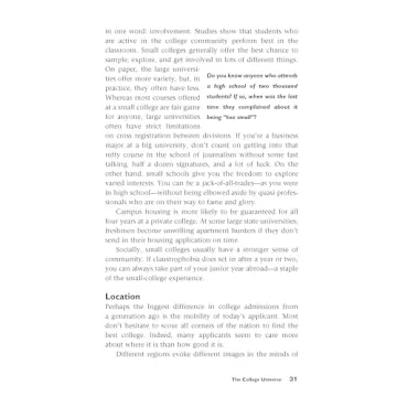 Fiske Guide to College Admissions Insights for Students and Parents