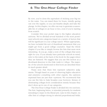 Fiske Guide to College Admissions Insights for Students and Parents