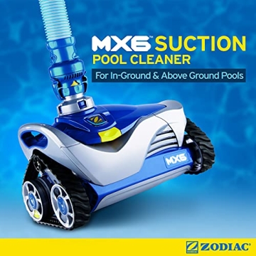 Zodiac MX6 Suction Pool Cleaner for Easy Pool Maintenance