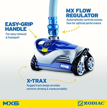 Zodiac MX6 Suction Pool Cleaner for Easy Pool Maintenance