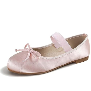 JOEupin Women’s Comfort Ballet Flats with Elastic Strap - Stylish & Cozy