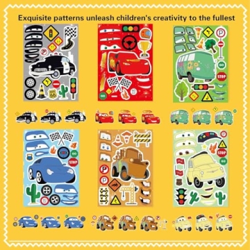 DIY Stickers for Kids 24 Sheets Creative Fun Pack