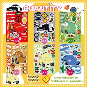 DIY Stickers for Kids 24 Sheets Creative Fun Pack