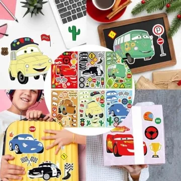 DIY Stickers for Kids 24 Sheets Creative Fun Pack