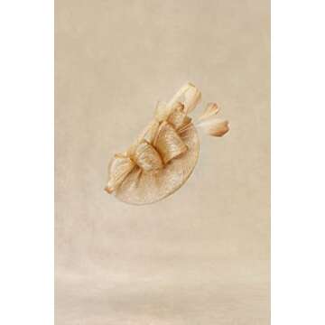 BABEYOND Women's Pillbox Fascinator Hat Kentucky Derby Hat Feather Fascinator Headband Tea Party Fas...