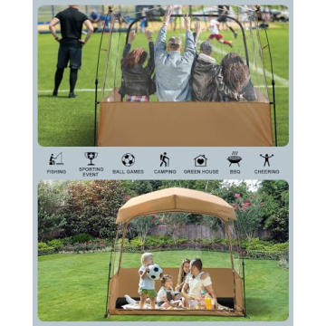 MioTsukus Sports Tent – All Weather Shelter for 6