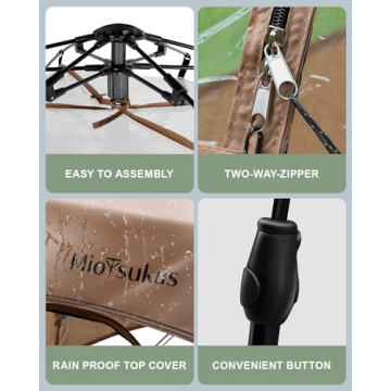 MioTsukus Sports Tent – All Weather Shelter for 6