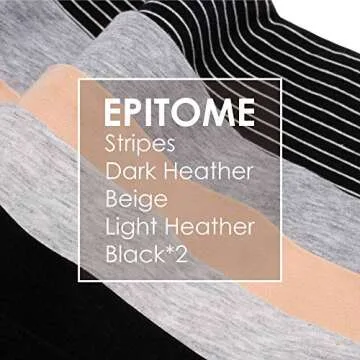 Intimate Portal Maternity Underwear Cotton Pregnancy Postpartum Panties Foldable Under the Bump Briefs 6-Pk Epitome S