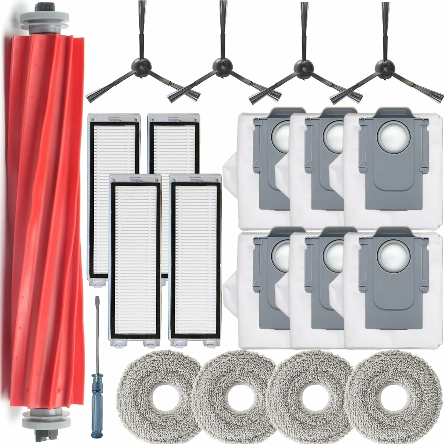 Roborock Q Revo 19Pcs Replacement Parts Kit