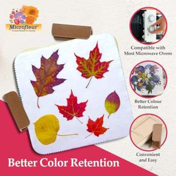 Microfleur Flower Press Kit - Easy DIY Floral Art For All