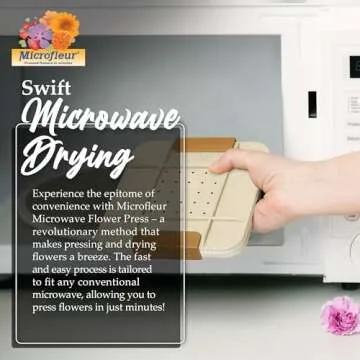 Microfleur Flower Press Kit - Easy DIY Floral Art For All