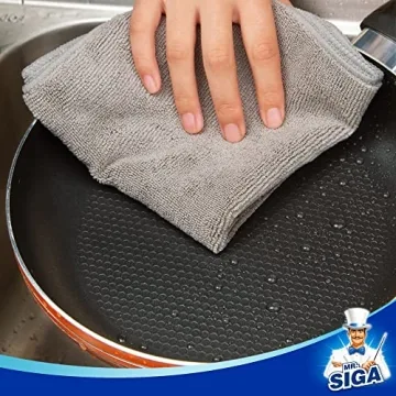 Buy MR.SIGA Microfiber Cloths - Streak-Free & Durable