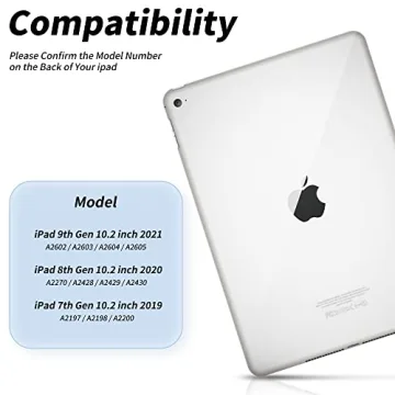 aoub iPad Keyboard Case with Detachable Wireless Keyboard