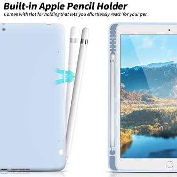 aoub iPad Keyboard Case with Detachable Wireless Keyboard