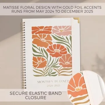 Stunning 2024-2025 Monthly Planner for Enhanced Organization