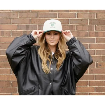 Funky Junque Vintage Adjustable Trucker Hat in Burgundy