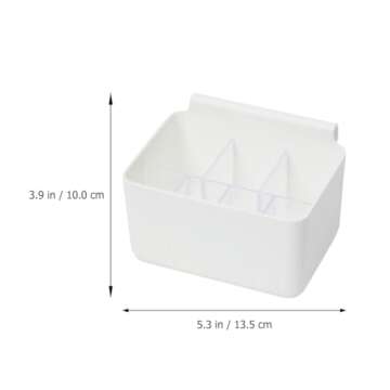 3PCS Box Shelf White Hanging Containers Counter Kitchen Slide Refrigerator Food Snack Pantry Plastic Egg Trays Organization Sauce Seasoning Basket Sorting Cabinet Organizer Clear
