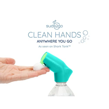 Suds2Go Refillable Cap - Portable Handwashing Solution 2 Pack
