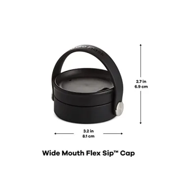 Hydro Flask Wide Mouth Lids for Easy Travel Sipping