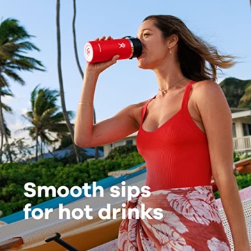 Hydro Flask Wide Mouth Lids for Easy Travel Sipping